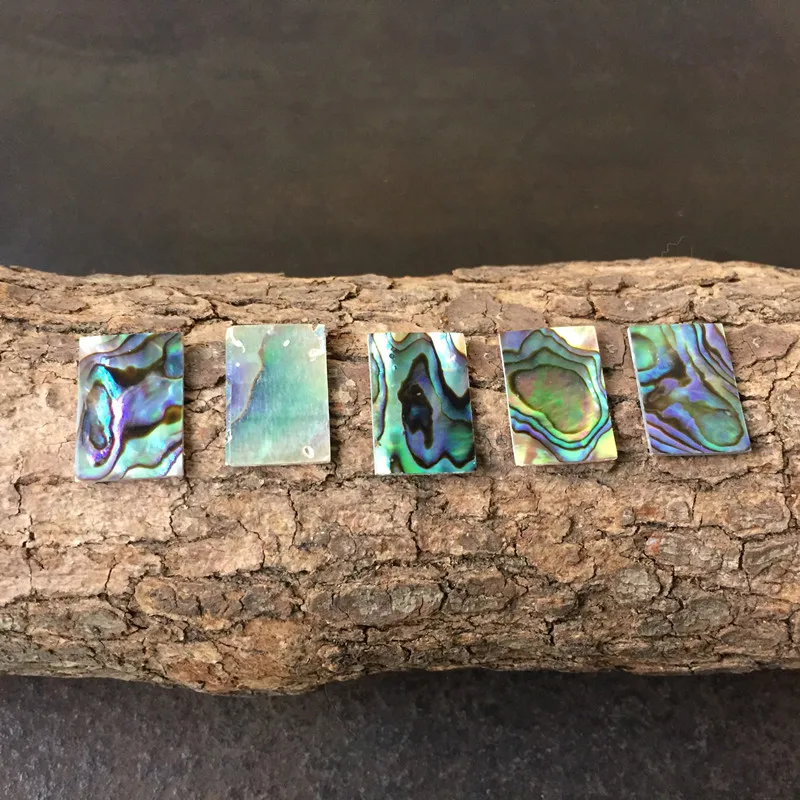 1lot(10pieces) 19mm/13mm New Zealand Abalone Shell Sheet For Musical Instrument Accessories And Home Crafts Decoration Materials natural shell ornaments