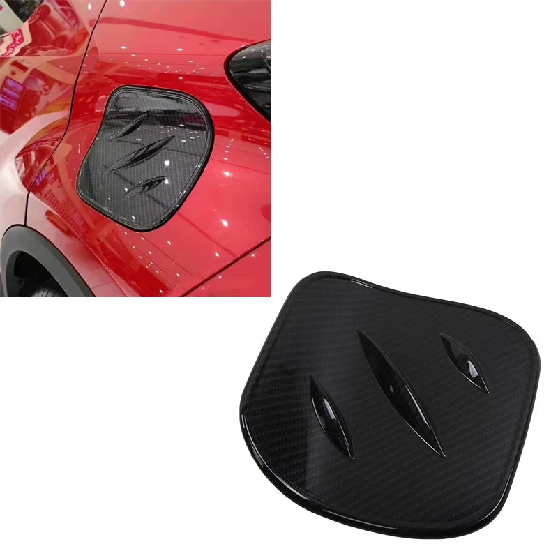 

Car Body Gas Cap Fuel Tank Protection Cover Trim Sticker For Toyota CHR C-HR 2016 2017 2018 2019 2020 Carbon ABS Plastic Styling