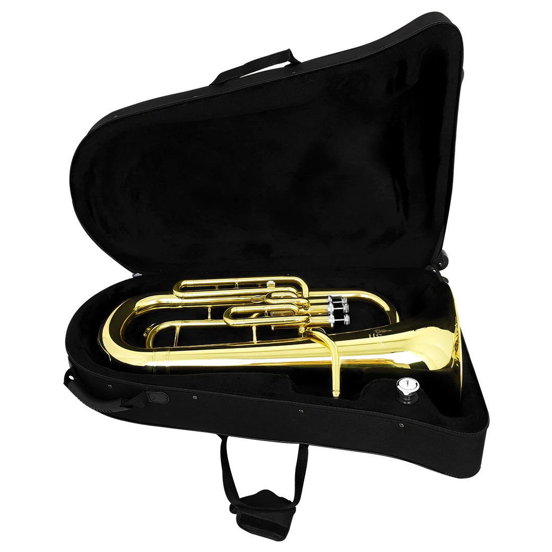 SLADE Bb Flat Euphonium 3-key Vertical Key Musical Brass Instrument Baritone Horn Professional Euphonium
