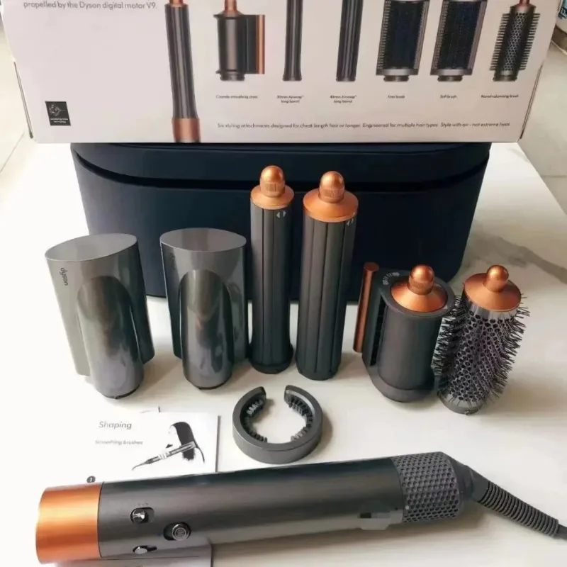 Curling Iron Wearing Hair Dryer Hot Comb Air Professional Curling Iron Hair Straightener spazzola capelli 다이슨 cepillo eléctrico 4