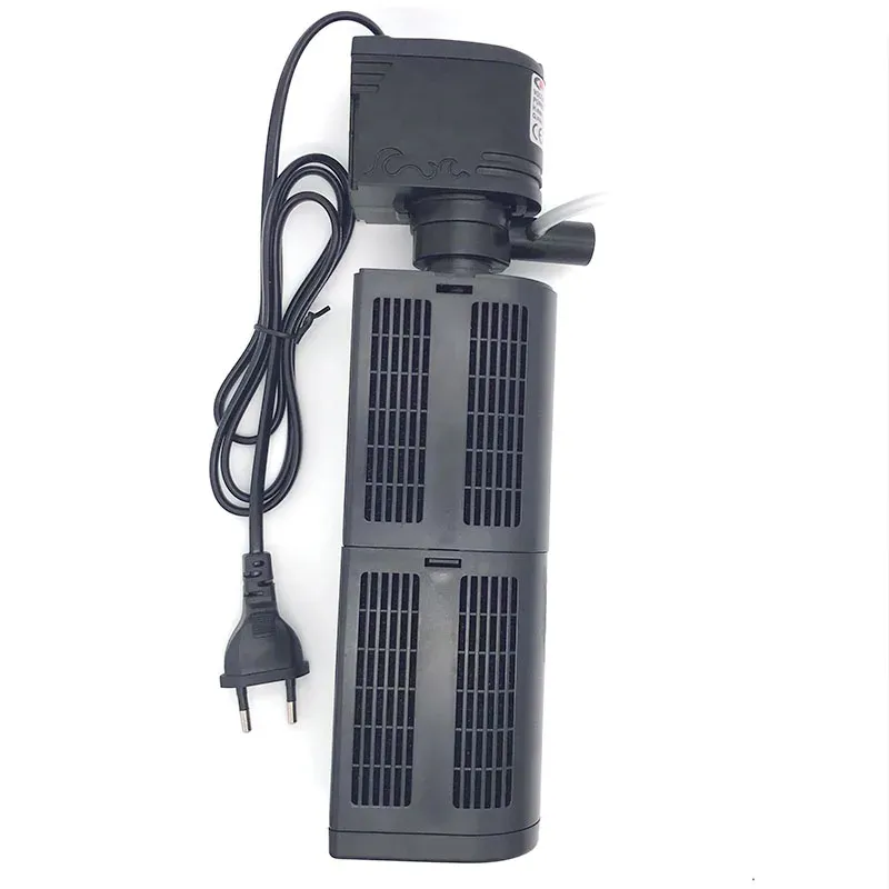 240V 18W Aquarium Filter Pump For Fish Tank Internal Submersible Pump Spray Flow Biological Plus Power Filter Pump