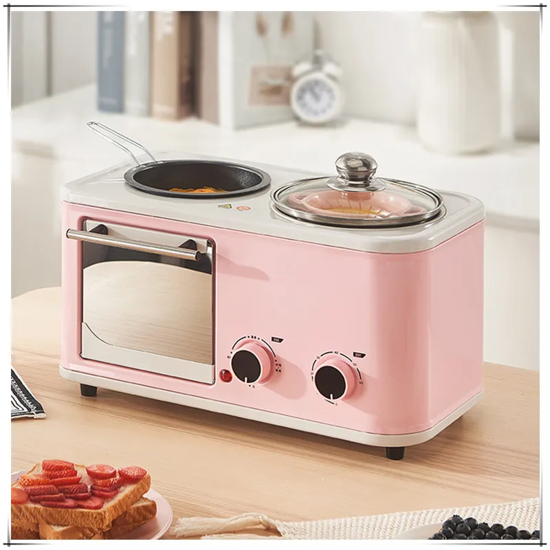 4-in-1 breakfast machine Multi-functional automatic home cooking, stewing, frying and baking one multi-stove breakfast machine