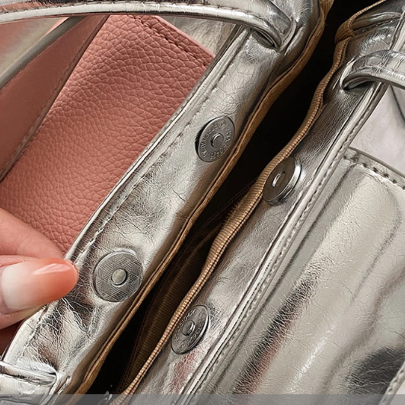 Shoulder Bag Small Mini Bags for Women Square Contrast Color Shopping Bag Handbag Trend Design Personalized Crossbody Bag 2023