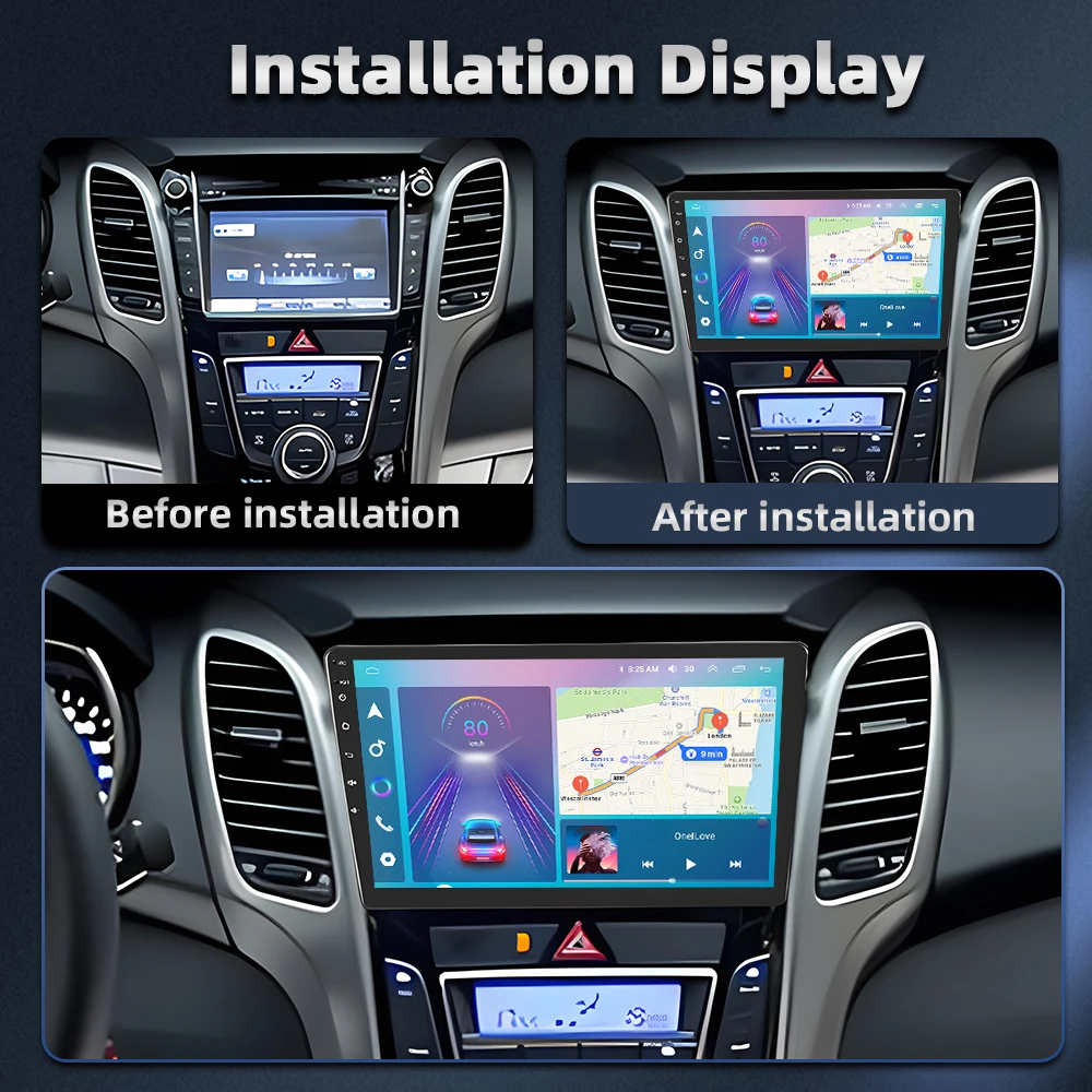 Hikity 8core Android 2 din Car Radio Auto Radio For Hyundai