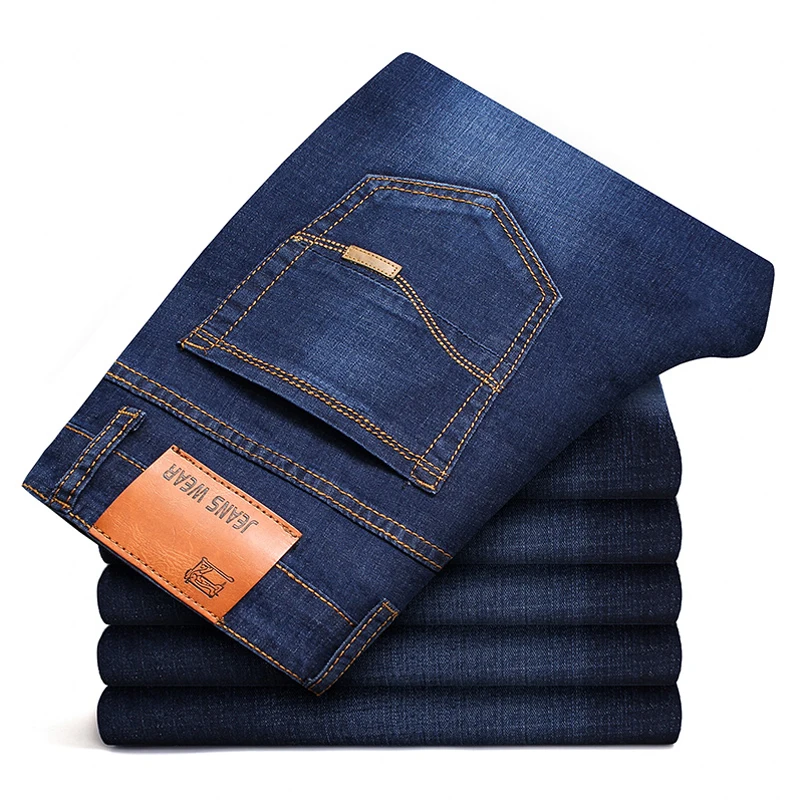Slim Straight Jeans Fashion 