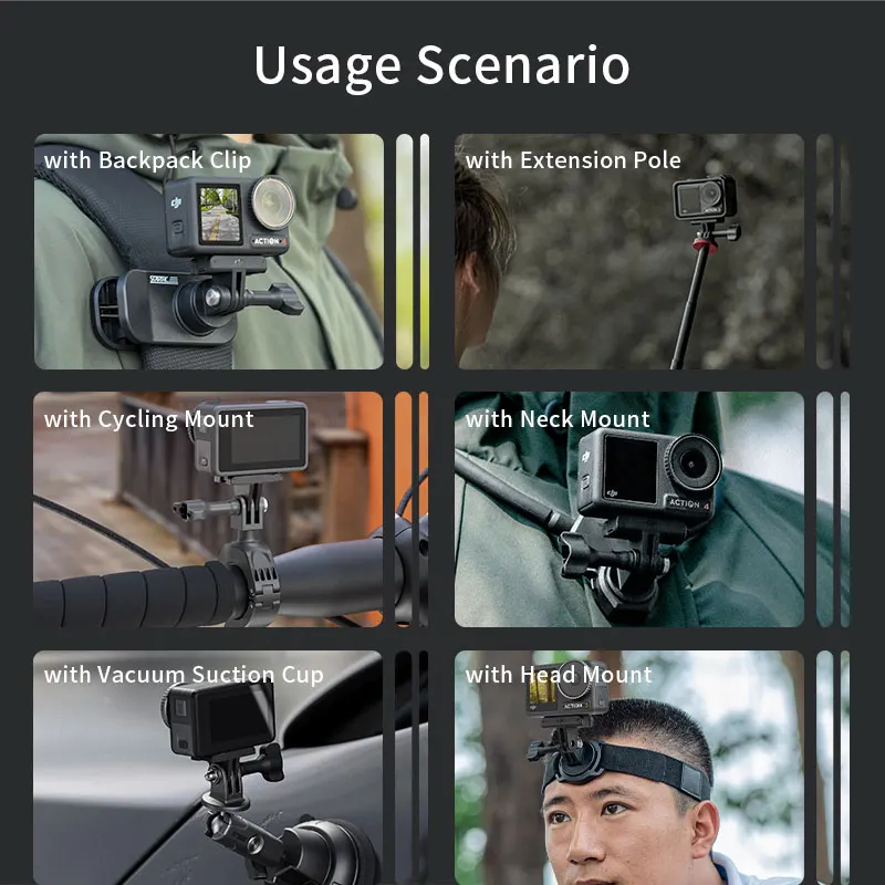 Action Camera Accessory Action Camera Remote Control Camera Accessories Bluetooth Wireless Remote Control For DJI OSMO ACTION 4/5 Pro/6 Sports Camera Parts