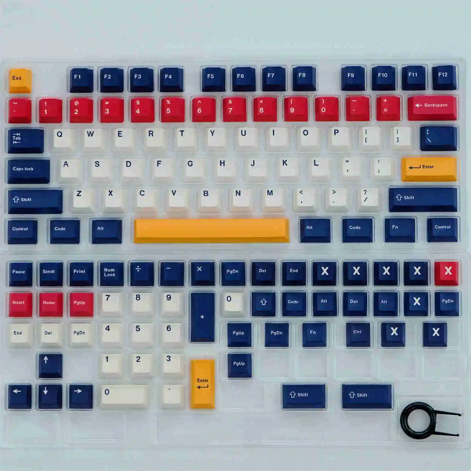 Teclas de Substituição para Keyq1 q2 Anne Anne Ghanne Poker Poker Composiçãos Teclas Conjunto - Imagem 2