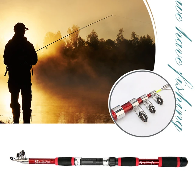 Jawbone Telescopic Spinning Rod, Brown