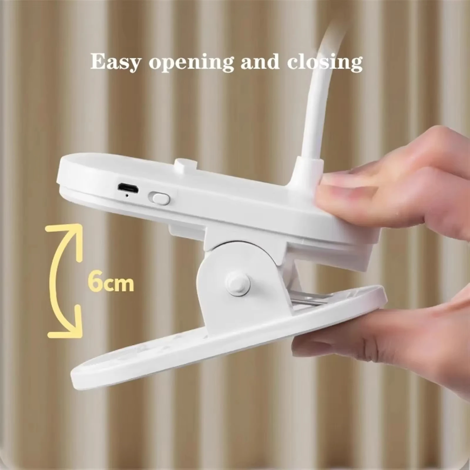 Dimmable LED Rechargeable Book Light Clip on Reading Lights for Reading in Bed Bedroom Desktop 3 Color Adjustable Touch Control led light night light led desk lamp book light mini night light mini led light