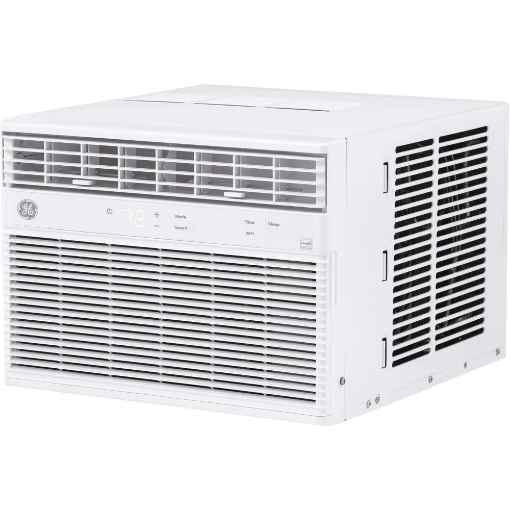 Window Air Conditioner 8000 BTU, Wi-Fi Enabled, Energy-Efficient Cooling for Medium Rooms, 8K BTU Window