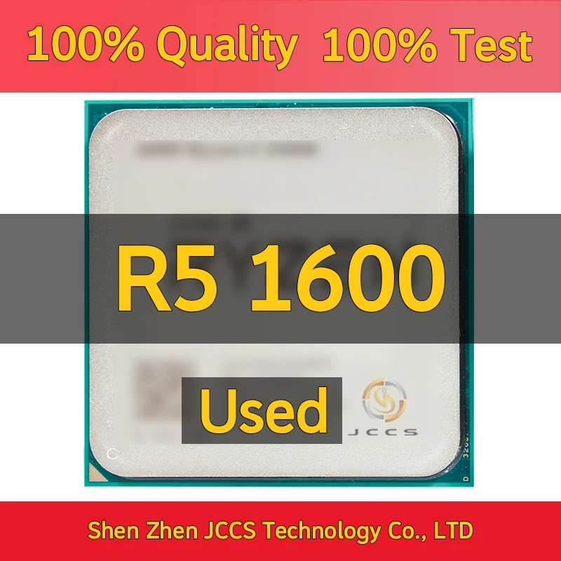 

Ryzen 5 1600 R5 1600 3.2 GHz Six-Core Twelve Thread 65W CPU Processor Socket AM4