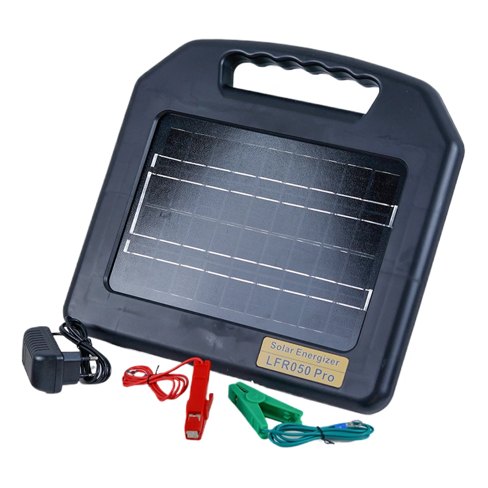 Livestock Electric Solar Fence 48KM Anti-theft High Voltage Pulse Controller for