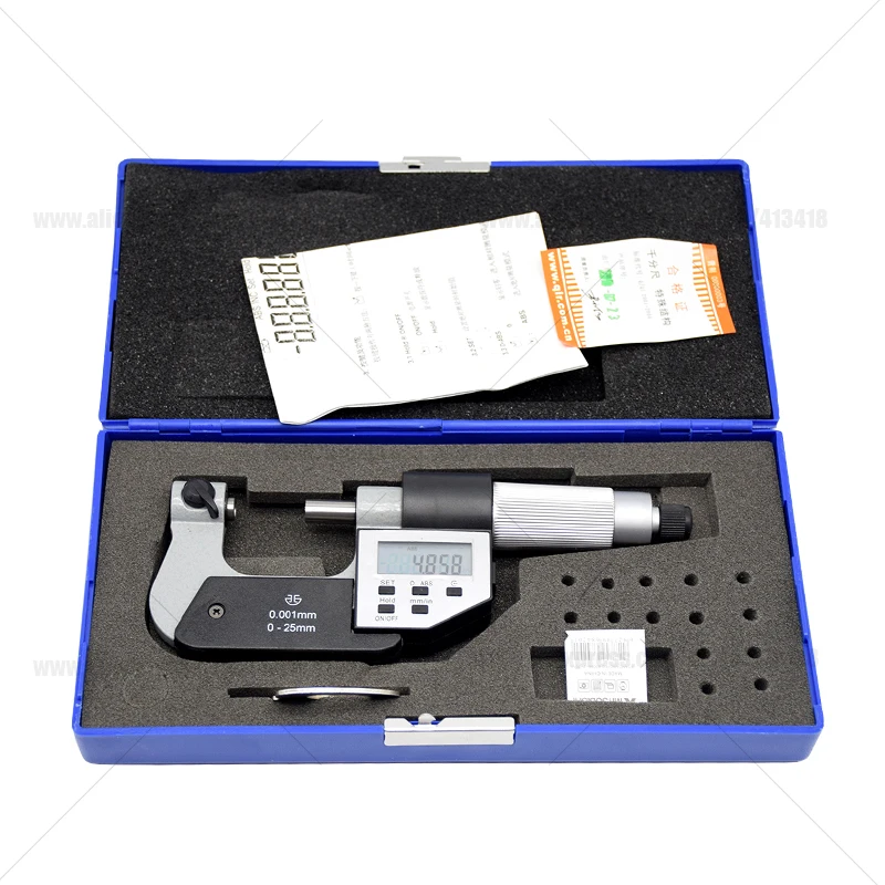 新潟精機 SK デジタルブレードマイクロメーター 直進式 BAタイプ 25-50mm MCD235-50BA 新潟精機 デジタル直進式ブレードマイクロメータ 2.5cm MCD235-25BA