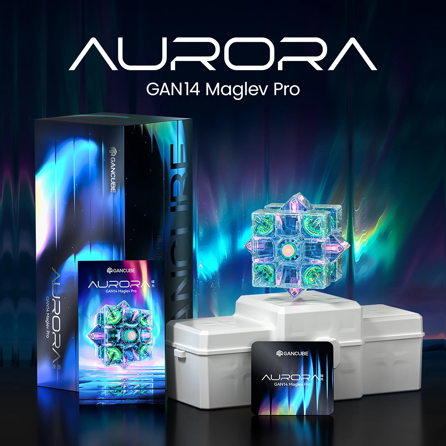 その他 GAN14 Maglev Pro AURORA Amazon | GAN 14 Maglev Pro AURORA 夏限定 公式 磁石 ガンキューブ