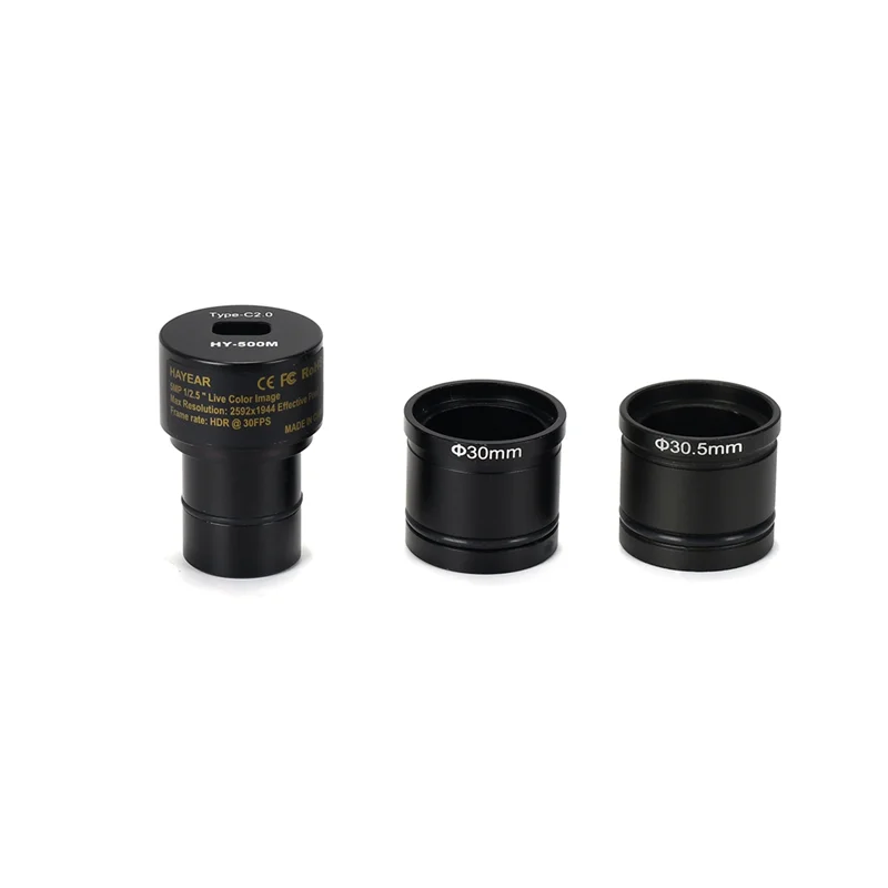 

5MP CMOS USB2.0 Microscope Ocular Adapter Electronic Digital Eyepiece HD Microscope Camera for Microscopio