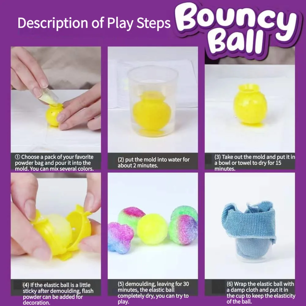 Bouncy ball outlet science experiment