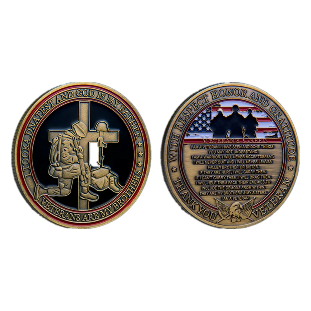 

U.S.A Coin Army Special Forces Soldier Commemorative Challenge Coins Souvenir