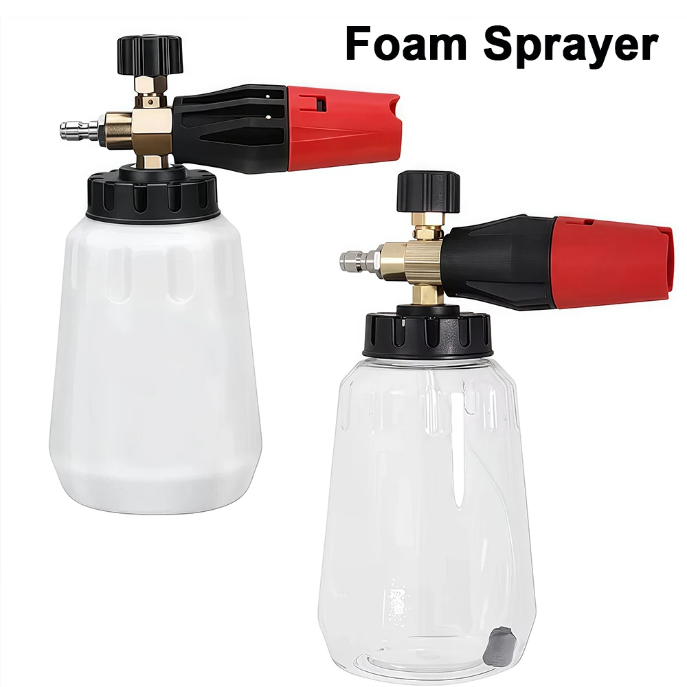 High Pressure PA Foam Cannon  Adjustable Foam sprayer Snow Foam Gun Car Washing Accessories Cleaning Kit for Pressure Washers