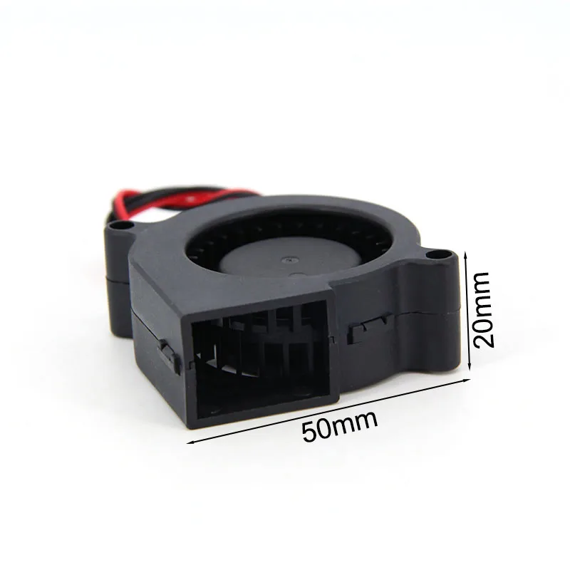 3d printer fan 5CM DC 5V 12V 24V 5020 brushless cooling turbo blower fan sleeve bearing for 3D printer projector
