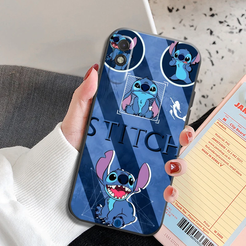 Funda para Xiaomi Redmi Note 7 Oficial de Disney Angel & Stitch Beso - Lilo  & Stitch