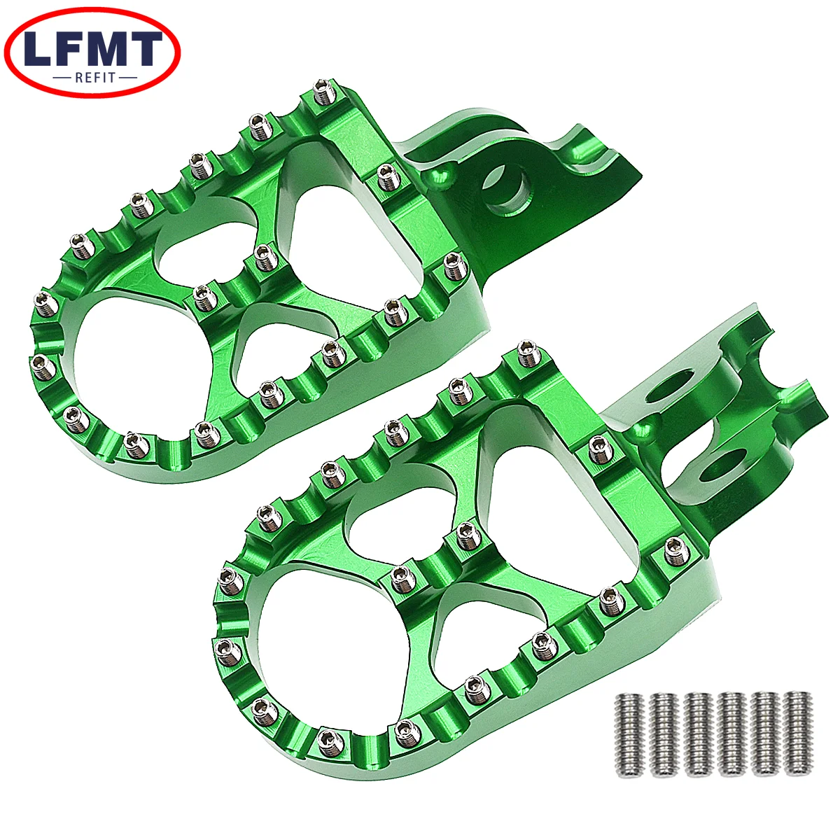 Motorcycle CNC FootRest Footpegs Foot Pegs Pedals For 2002- HONDA CR 125 250 150R CR250R CRF 150R 250R 450R 250 450 X RX L M motorcycle footrests motorcycle foot pedals