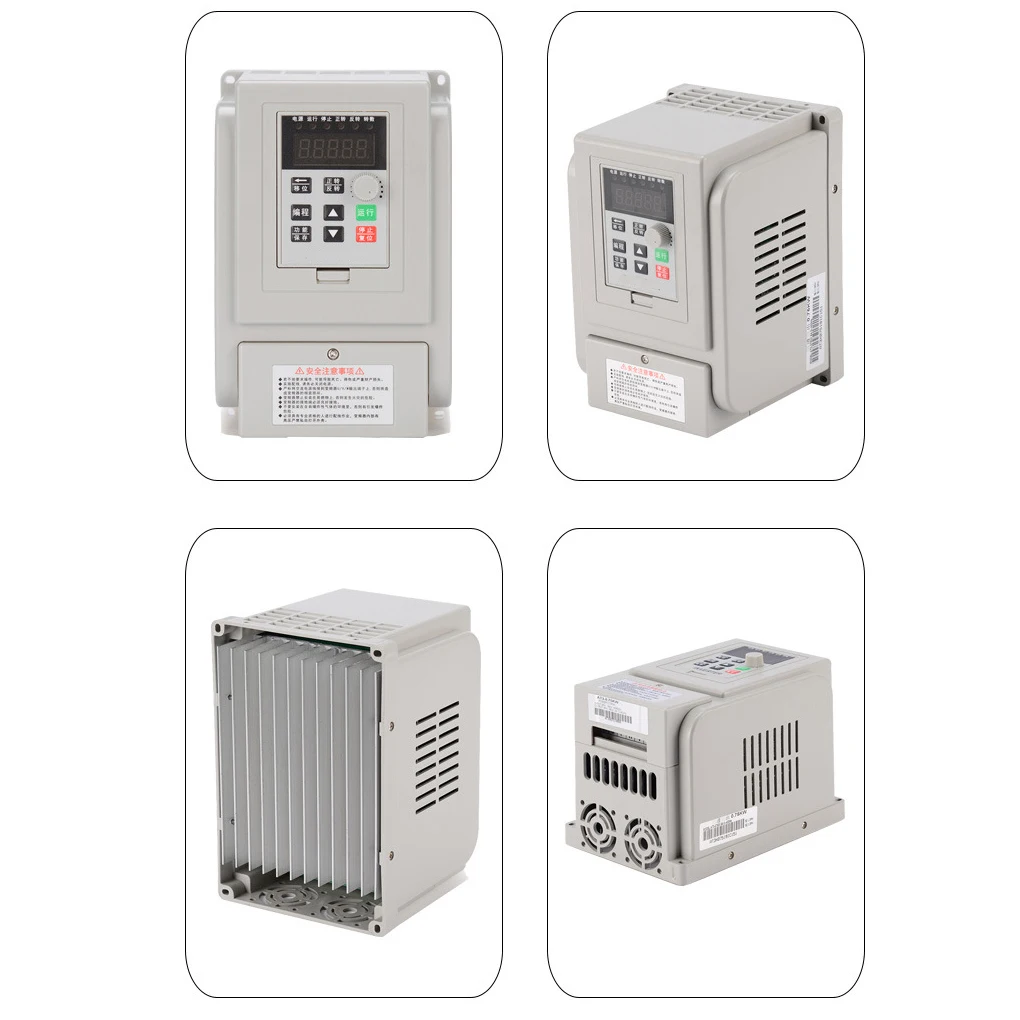 

High Power Motor Variable Frequency Converter Button Operation Adjustable Motors Inverter Electronic Component 750W