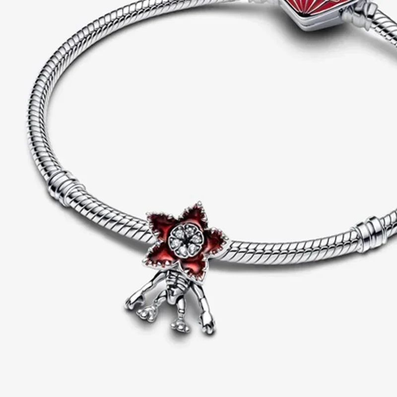 New Hot Sale 925 Sterling Silver Charms Beads for Original 3mm Stranger Things Bracelet DIY Jewelry Gift 2