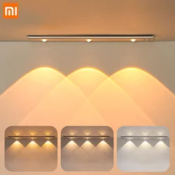 80CM Xiaomi Night Light With Motion Sensor USB Rechargeable LED Wall amp For Bedroom Bedside Table Kitchen Under Furniture