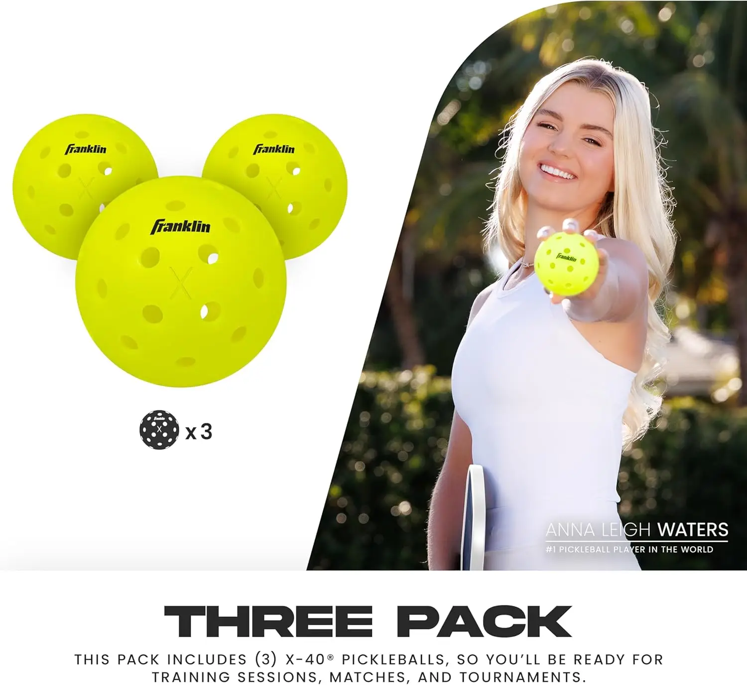 X-40 Outdoor Pickleballs 2