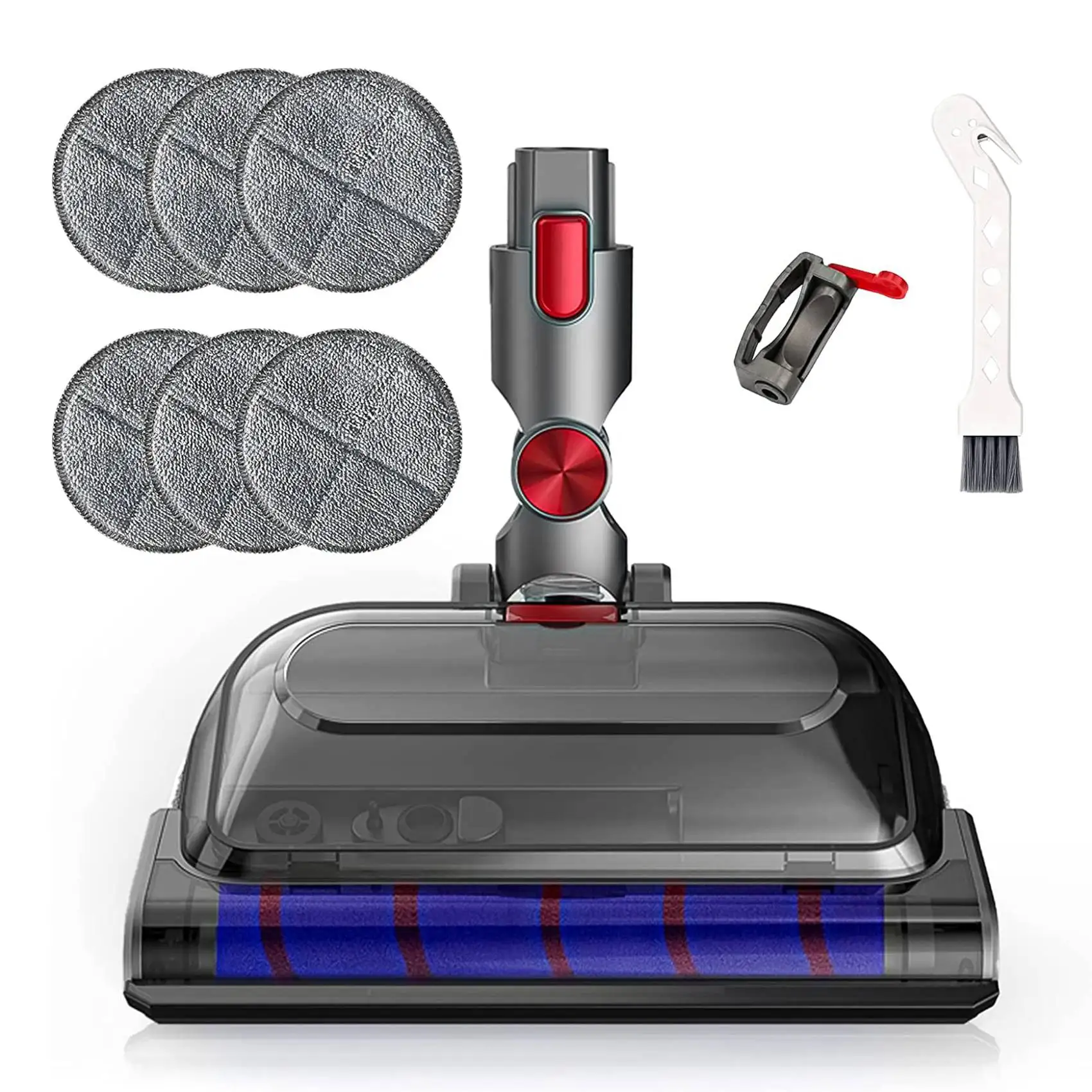 

Attachment Mop Suction Electric Mop with Lock and Mop for Dyson V15 V11 V10 V8 V7 Vacuum Cleaner