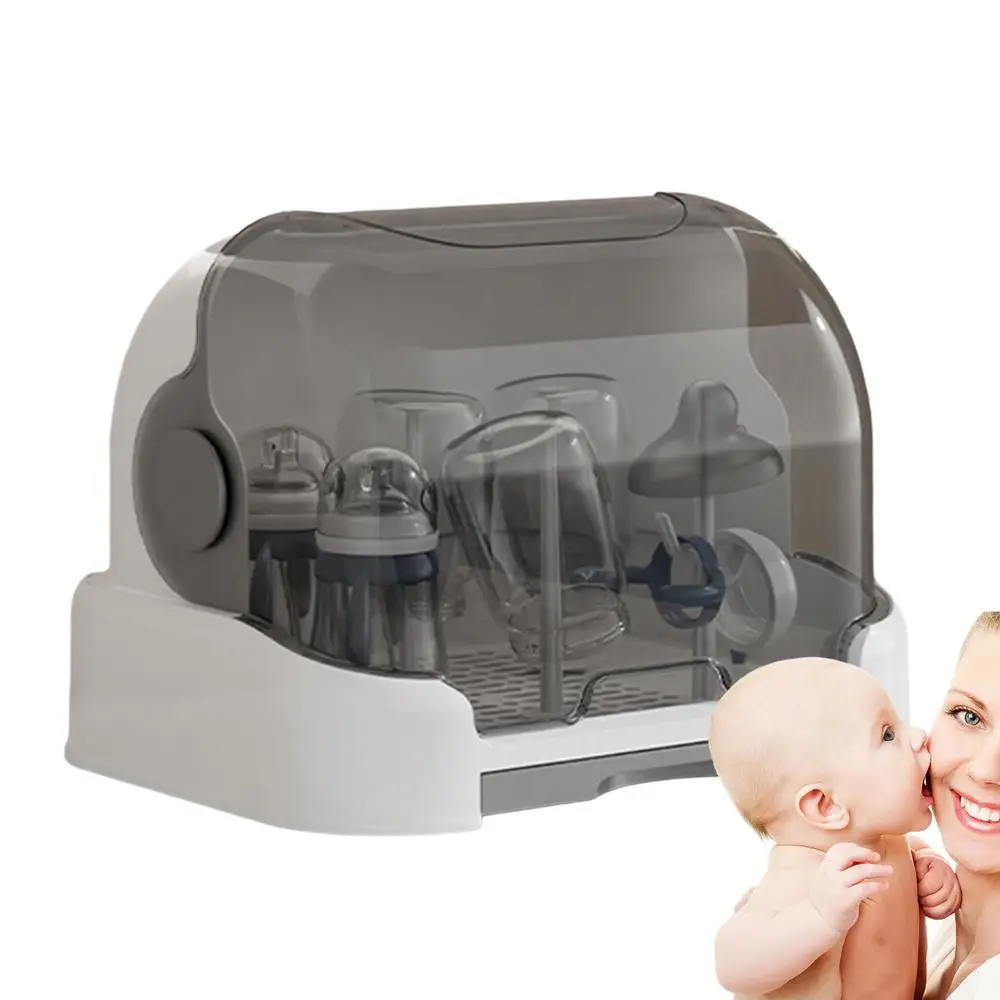 Baby Feeding Bottle Drain Rack baby bottle drying rack feeding bottle drying rack bottle drying rack Nipple Feeding Cup Holder with cover Storage Drying Rack Bottle Cleaning And Drying Machine