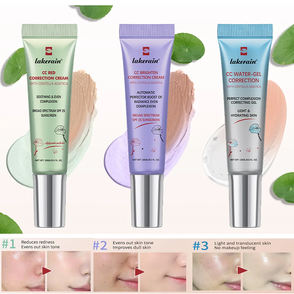 CC Cream Makeup Cosmetics Makeup Cream Skin Hydration Correct Redness Light Makeup Remove Acne Marks Improve Skin Dullness