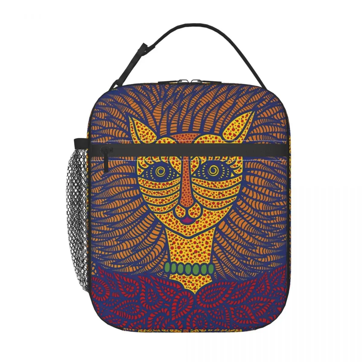 

Yayoi Kusama Artwork Yayoi Insulated Lunch Bags for School Office Portable Cooler Thermal Bento Box Women Children