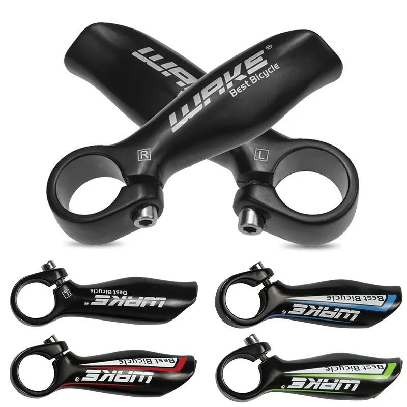 Bicycle Handlebar Auxiliary Aluminum Alloy Mountain Bike Handlebar Ends MTB Bull Horn Rest Handle Bar Bike Vice Handle Bar