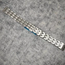 Elegant Women's Steel Watch Case with Bubble Crystal (Silvery Strap)