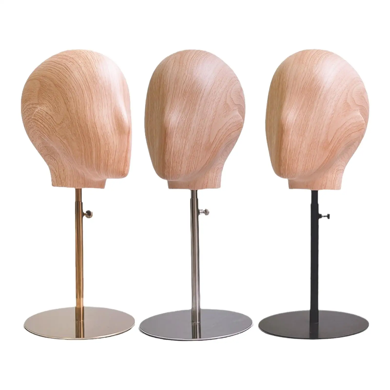 

Wig Display Stand Mannequin Head Display,Stand Wig Holder Making Styling for Scarf,Home Decor,Beauty Salon Jewelry Necklaces