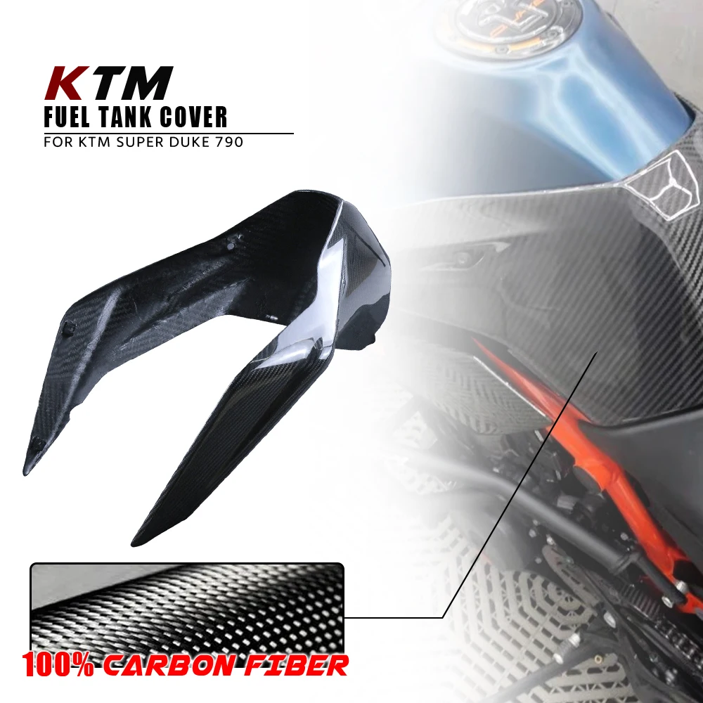 

For KTM Superduke 790 2018 2020 2021 2022 100% Full Dry Carbon Fiber Body Fairing Kits Parts fule tank cover Motorcycle