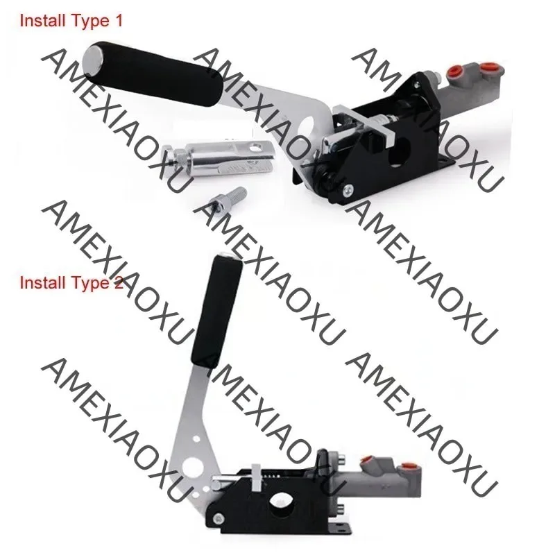 1pcs Adjustable Drift Hydraulic E-Brake Racing HandBrake Lever Grip with 0.75"Master Cylinder Hydraulic Drift