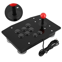 Retro Arcade Console Game Joystick Rocker Fighting Controller Game Joystick 8 Button Game Handle Controller Black USB Joystick - Image 3