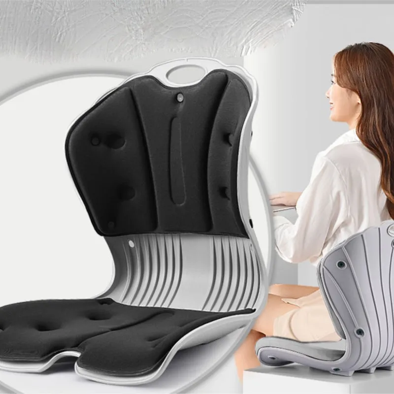 2size Creative Home Waist Protection Seat Cushion Office Multi functional Solid Color Seat Cushion Simple Chair Cushion LF849 5