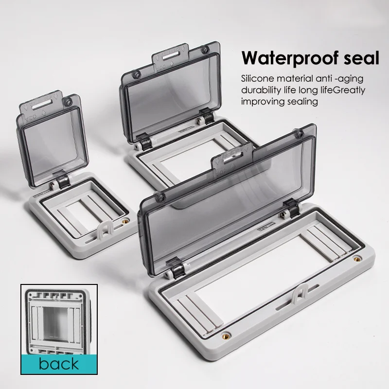IP67 Circuit Breaker Transparent Waterproof Box Window Switch Transparent Protective Window Cover Distribution Box Hood circuit breaker box