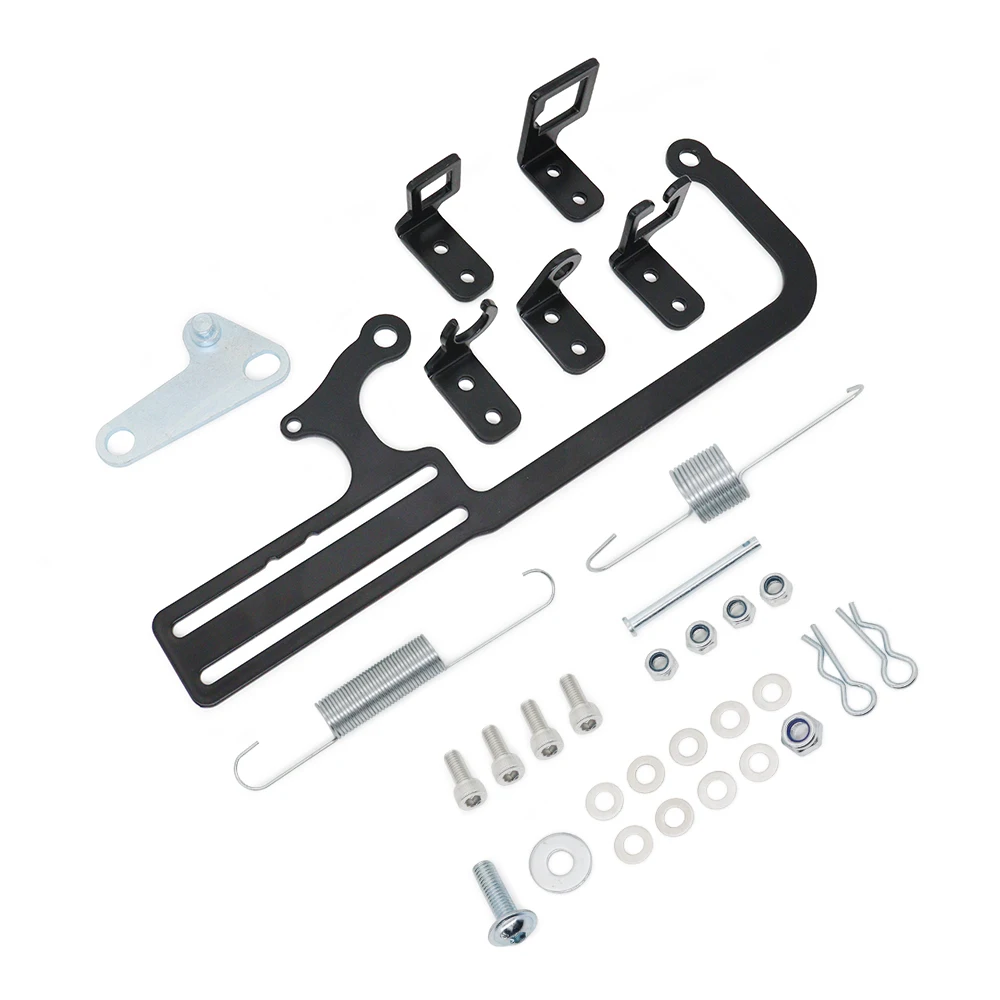 Car Throttle Cable Mount Kit for EZ-EFI 304147 Carburetor Throttle Cable Mount Bracket for 700R4 Automatic Transmissions