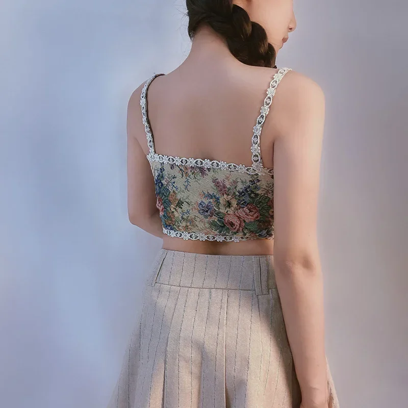 Description Picture 6 of itemFashion y2k Bustier Women Bra Elegant Club Vintage Sexy Lolita Woman Tops Bralette Party Corset Ladies Top Clothes Bandage Bras