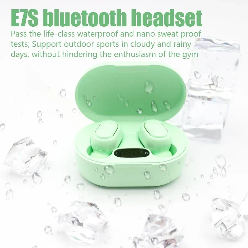 Écouteurs sans fil bluetooth oreillettes sport avec microphone_voghion.com