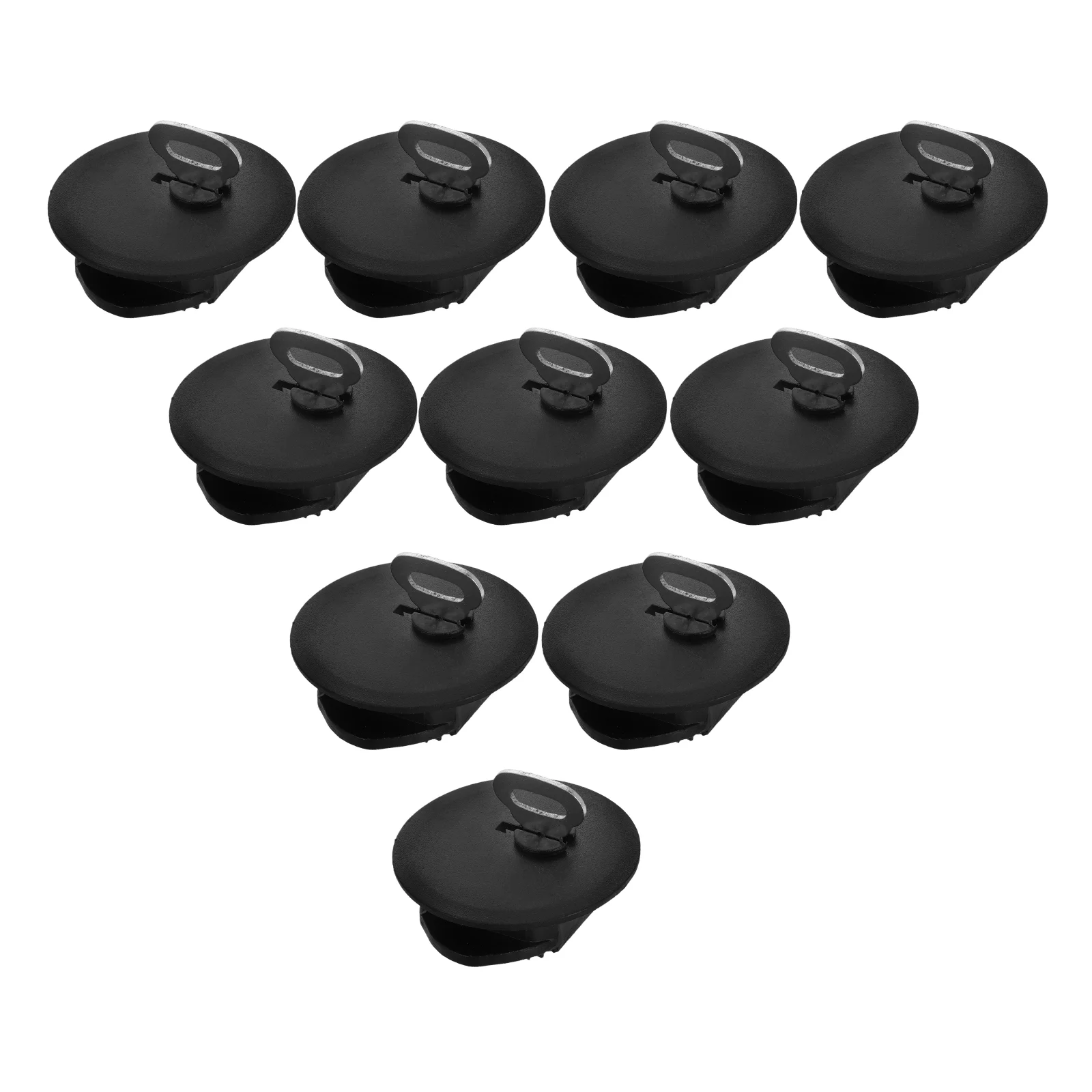 10 Pcs Piggy Bank Lid Plug Coin Cover Stopper Money Saving Replacement Accessories Round Closure for Metal 3
