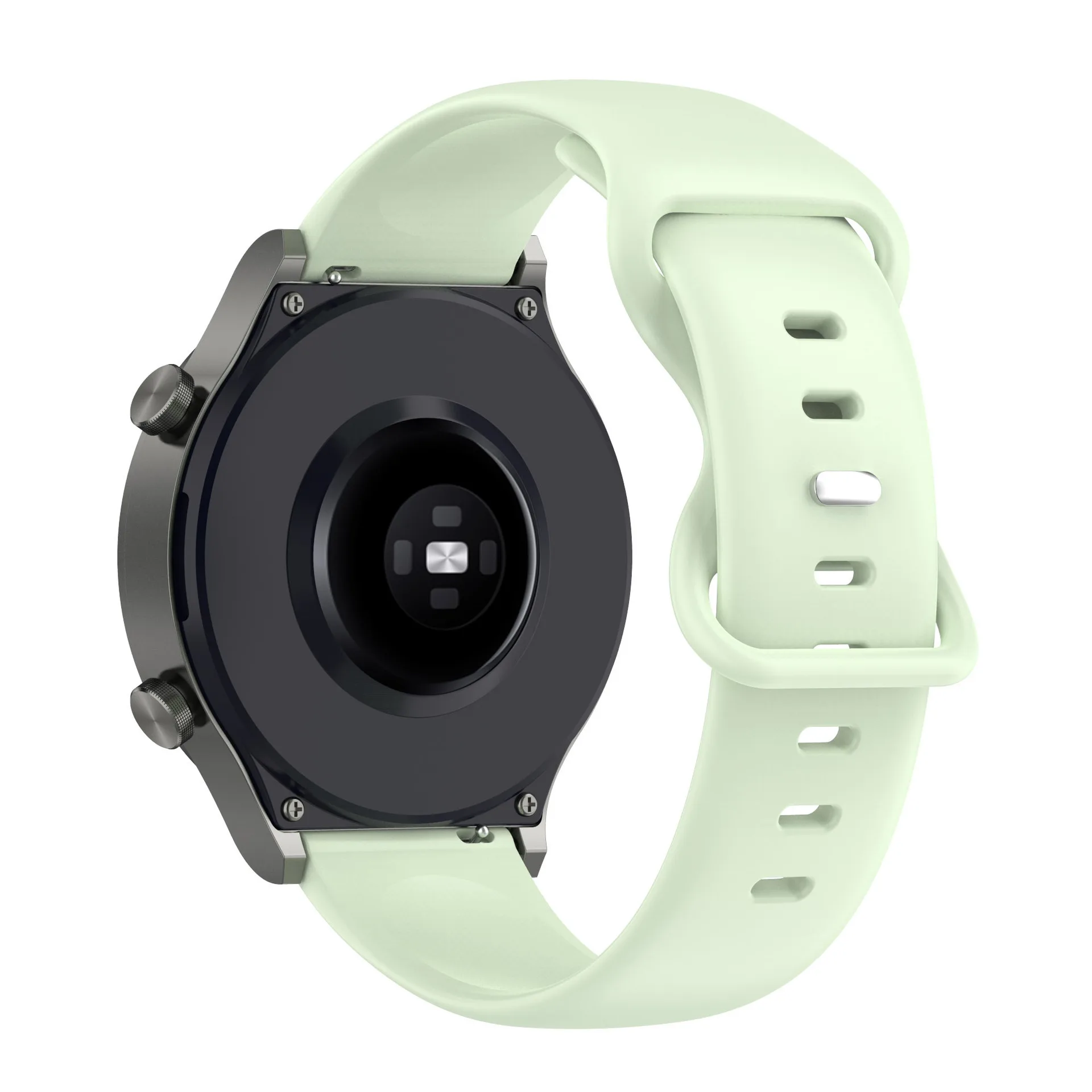 Silicone Sport Trend Luxe Wristband Bracelet - 20mm Watch Strap