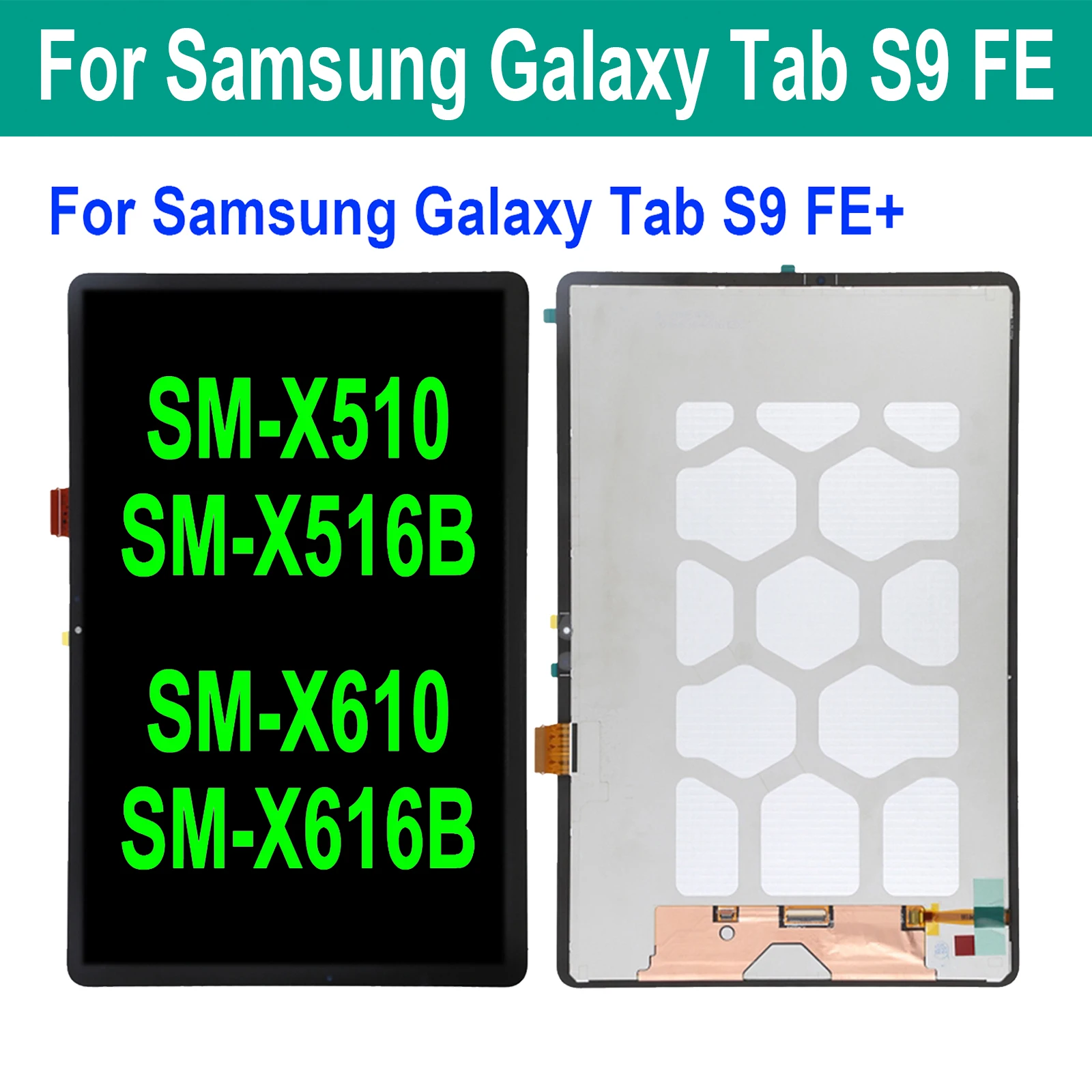 

ЖК-дисплей с сенсорным экраном и дигитайзером в сборе для Samsung Galaxy Tab S9 FE Plus