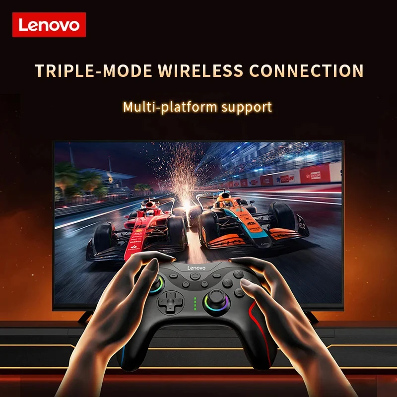 New Lenovo Six-Axis Gamepads S01 Wireless Bluetooth 2.4G Smart