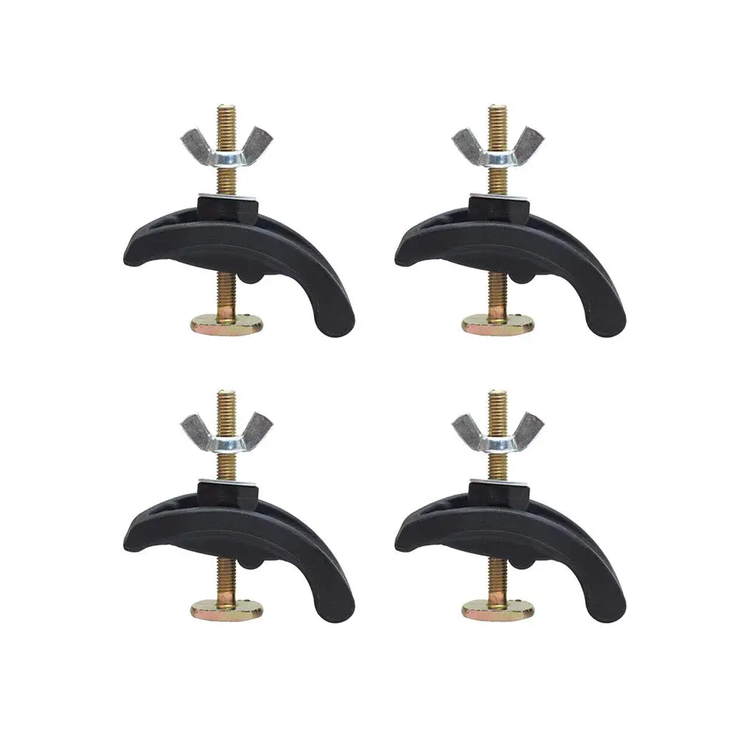 Laser Engraving Machine 4Pcs CNC Engraving Machine Press Plate Clamp Fixture for T-Slot Working Table