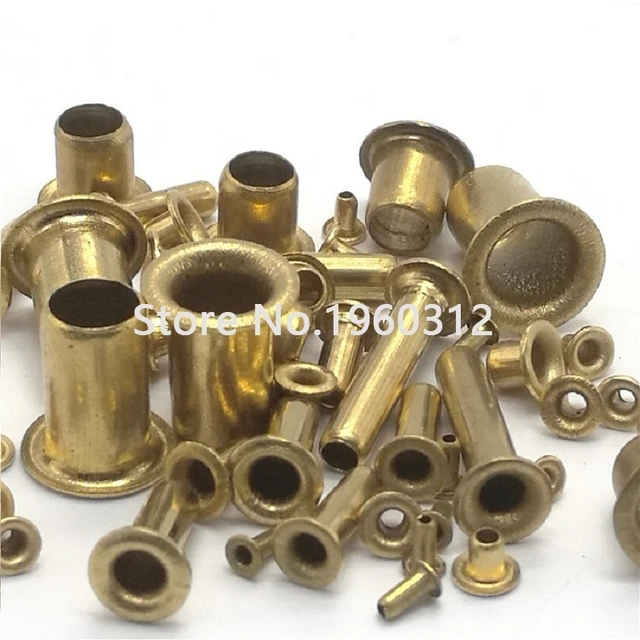 Tubular Rivets M0.9-M6 Circuit Board PCB Nails Copper Eyelet Hollow Through  Nuts